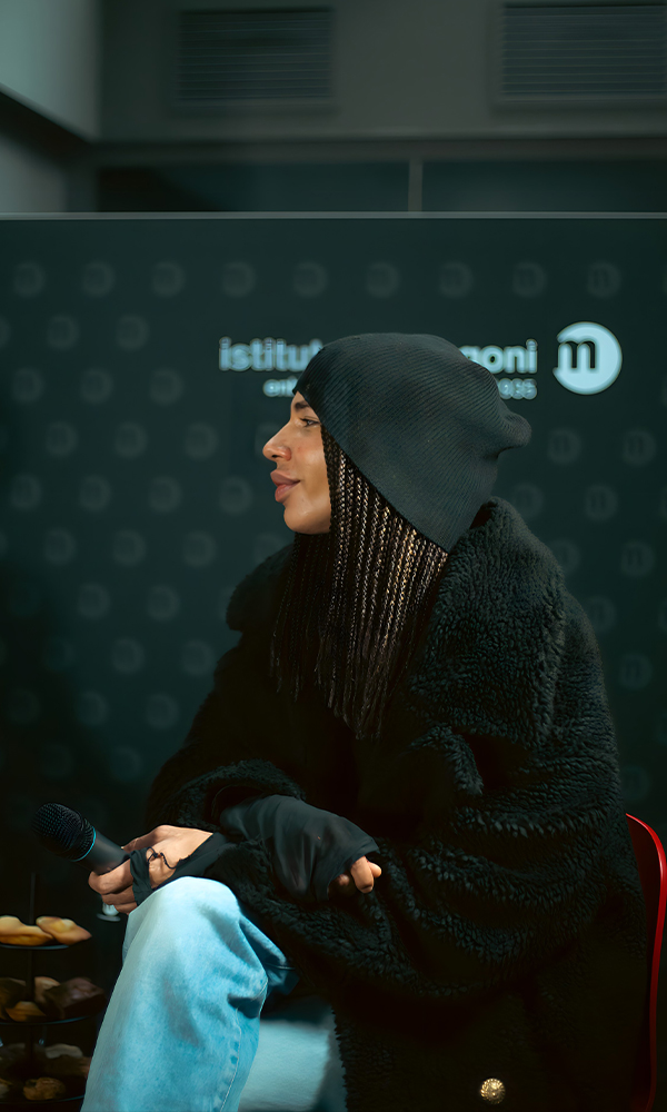 Olivier Rousteing at Istituto Marangoni Paris for an exclusive talk with students