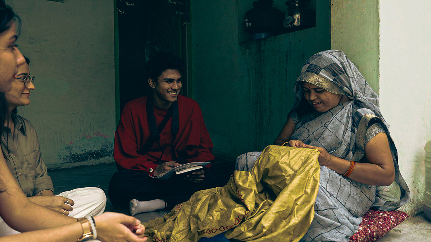Our interview with a local artisan at Kala Raksha 