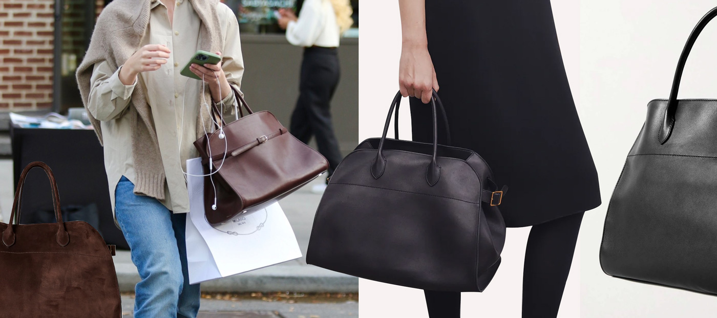 The Row's Margaux Bag has emerged as the ultimate must-have for fashion enthusiasts worldwide