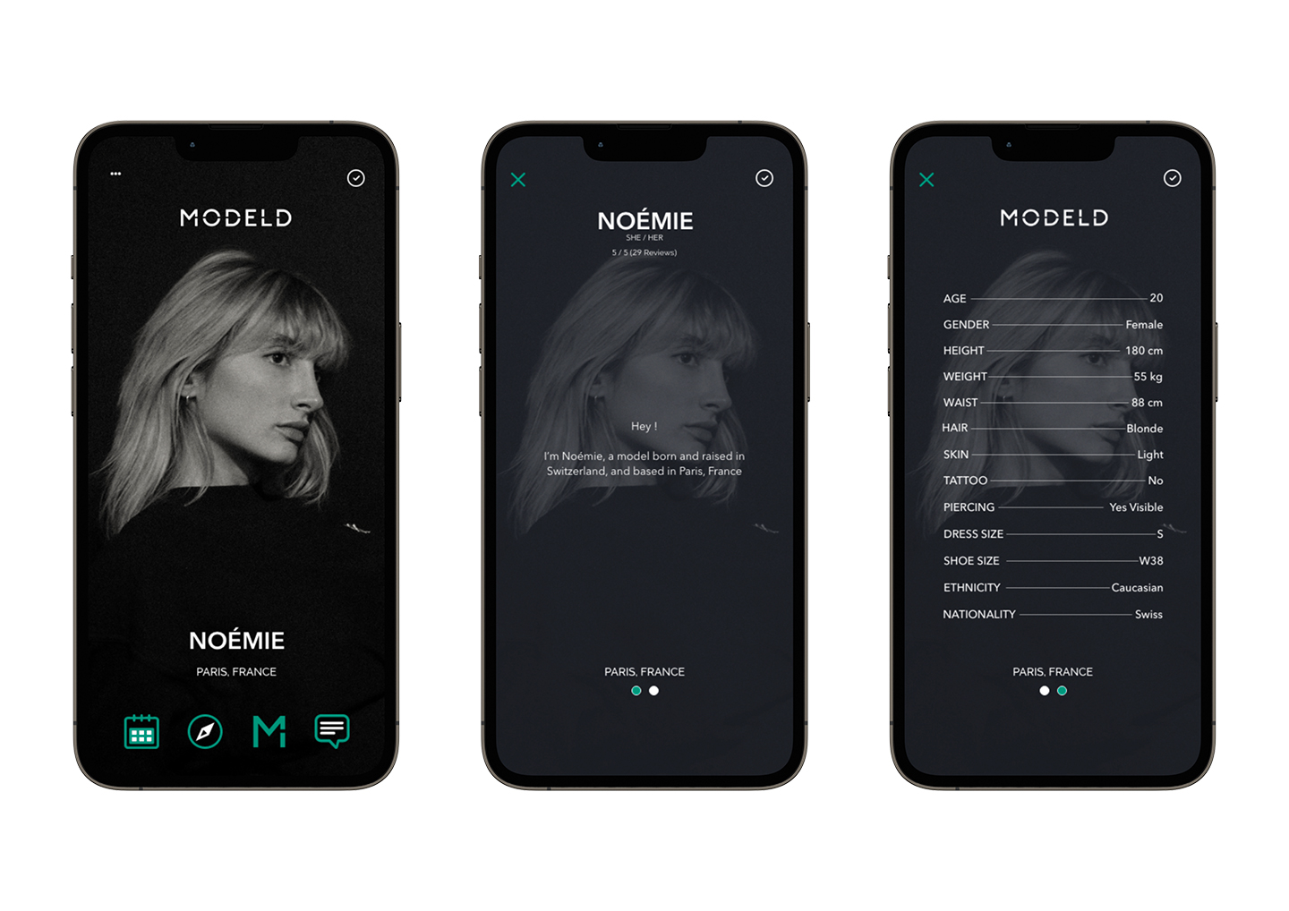 Imagined by IM alumnus Karim El Sabeh, Modeld is an app connecting brands and models by adding safety, inclusivity and transparency to the modelling industry