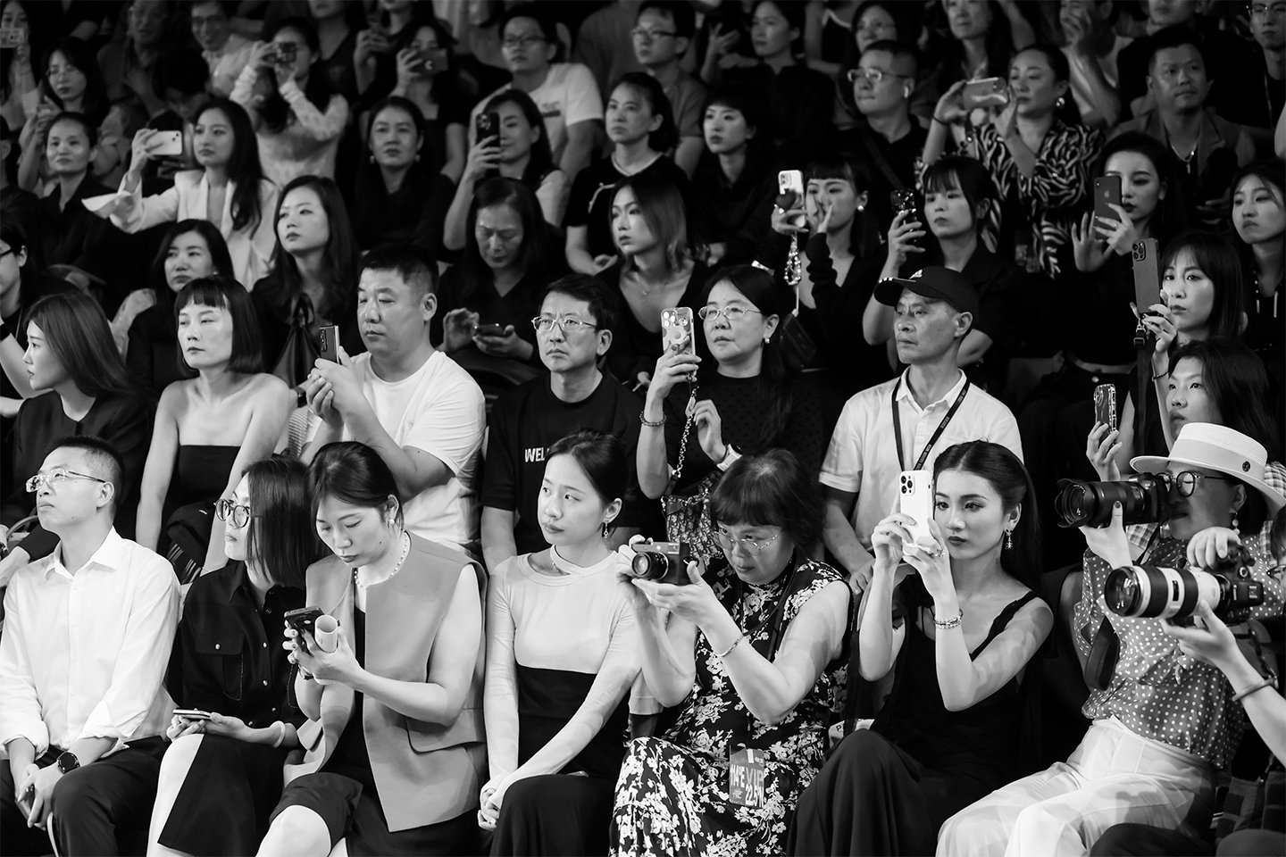 Guests attending the 2023 Instituto Marangoni Shenzhen Graduate Show