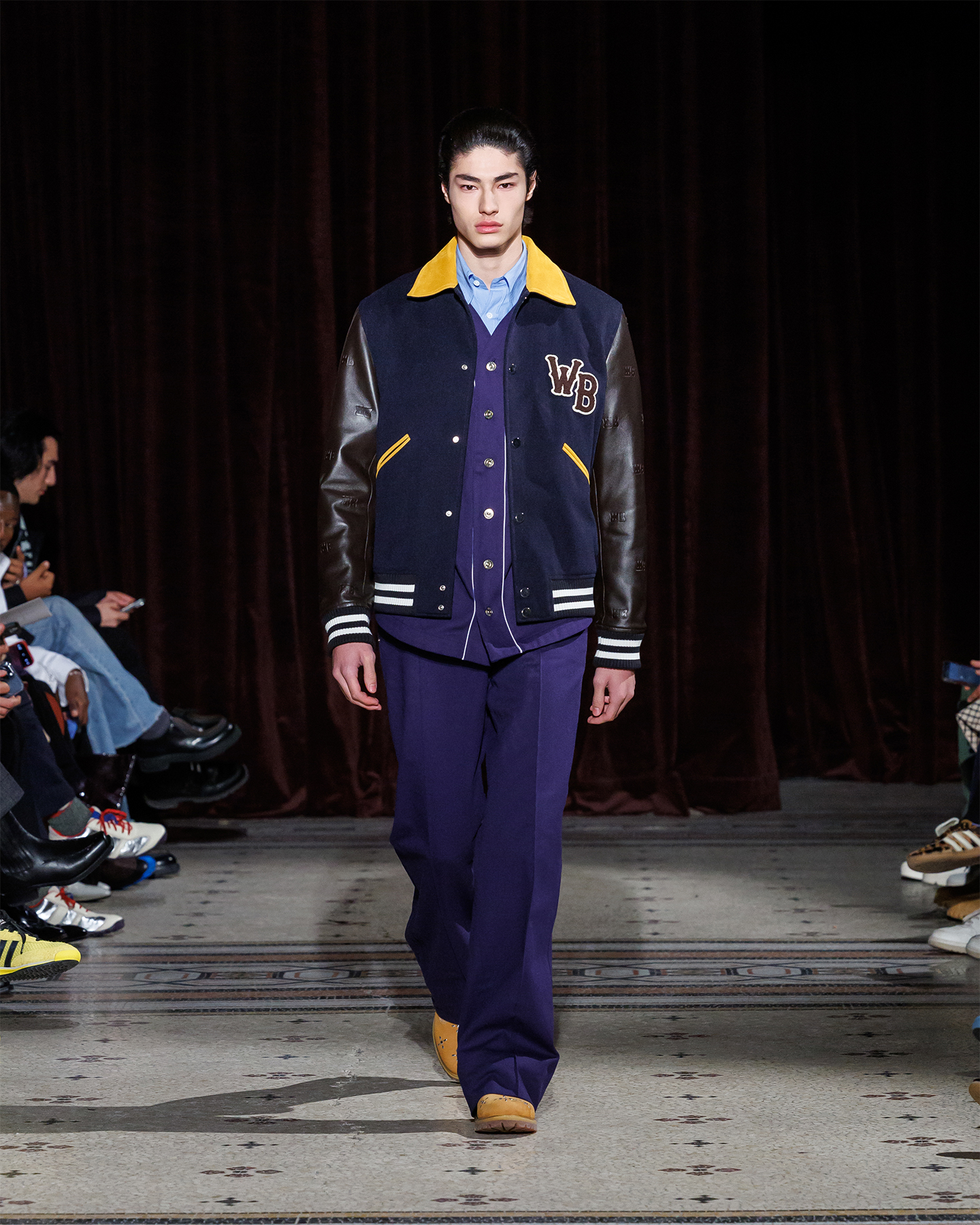 In her latest fall-winter 2024/25 show, Grace Wales Bonner also collaborated with Timberland