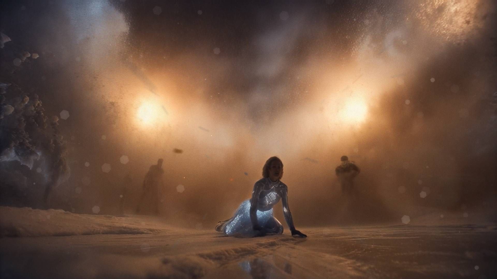 The aftermath of spectacle: Milano Cortina 2026 frames the Olympic body within abstraction, reinforcing its immersive visual strategy in the age of artificial intelligence.