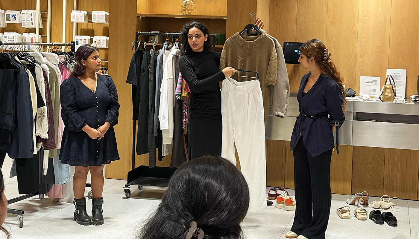The school of Mumbai recently orchestrated an enriching and interactive styling workshop for the dynamic team at the ZARA Palladium store
