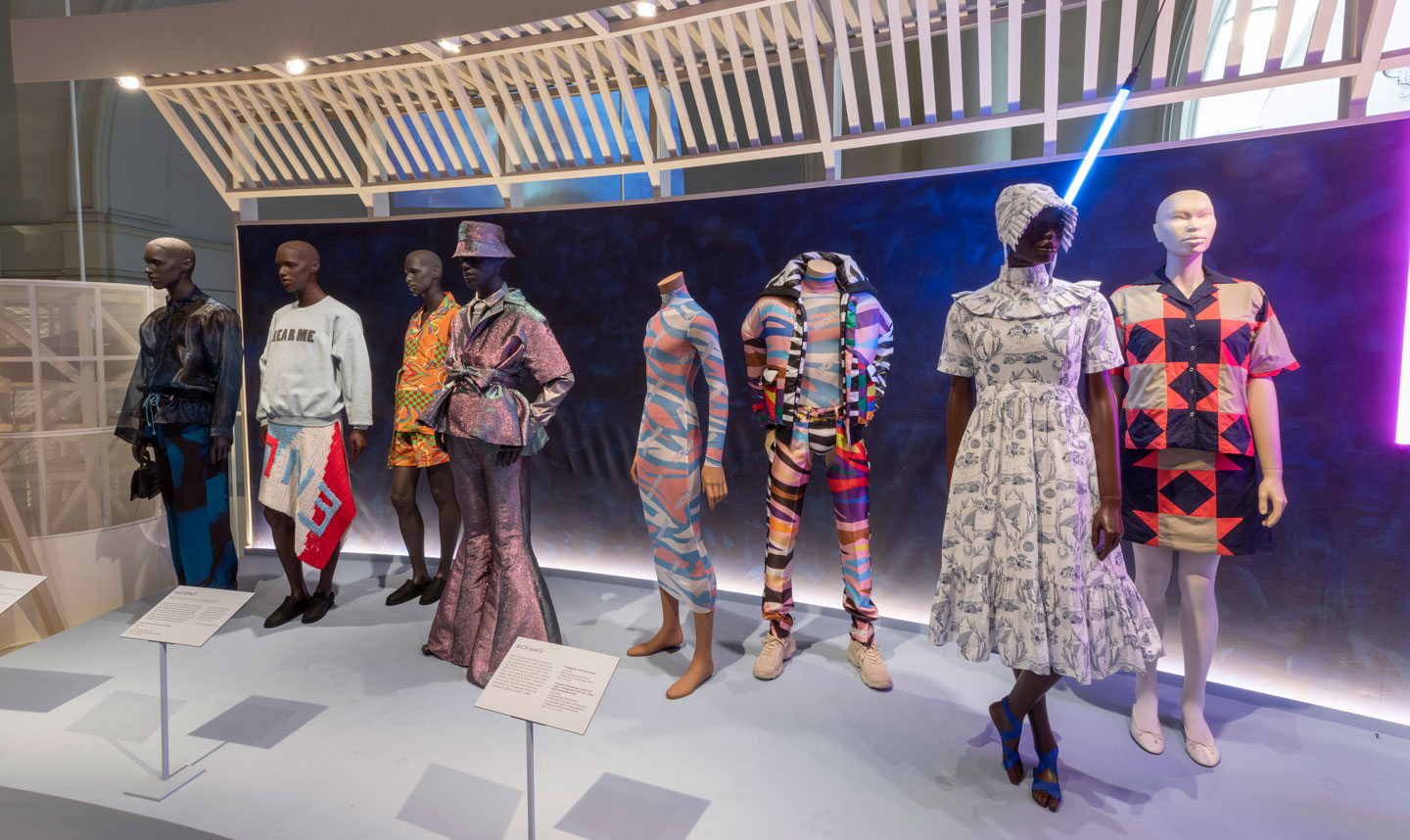 Africa Fashion at the V&A Installation shot © Victoria and Albert Museum, London