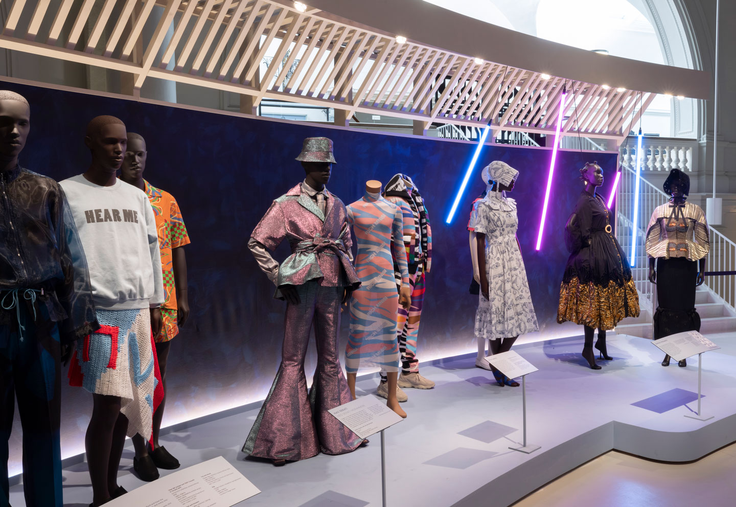 Africa Fashion at the V&A Installation shot © Victoria and Albert Museum, London