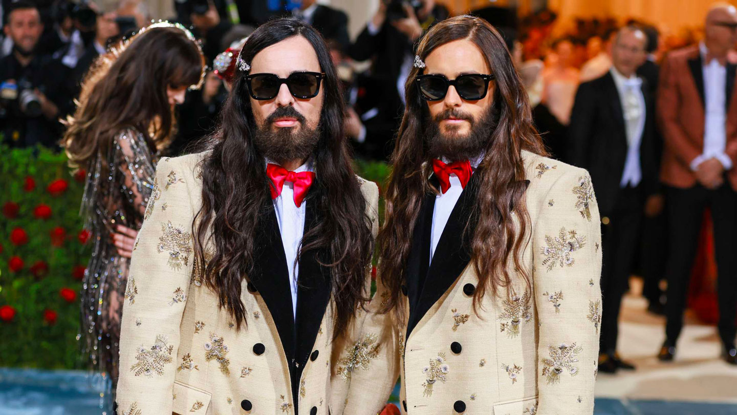 Met Gala 2022: actor Leto twinned with Alessandro Michele in matching Gucci suits