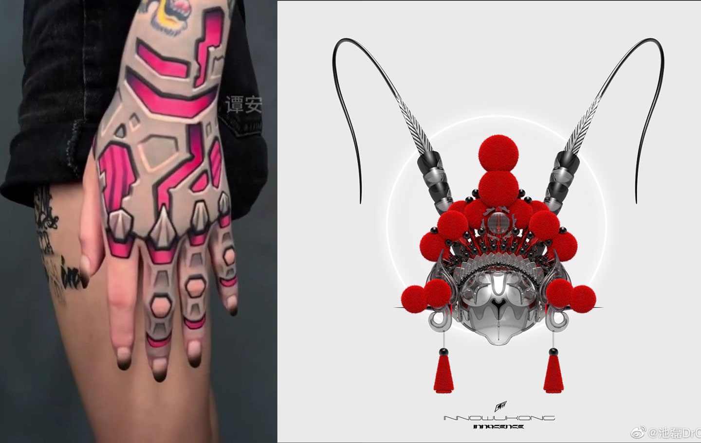 Cyberpunk can mean everything from tattoos to digital collectibles