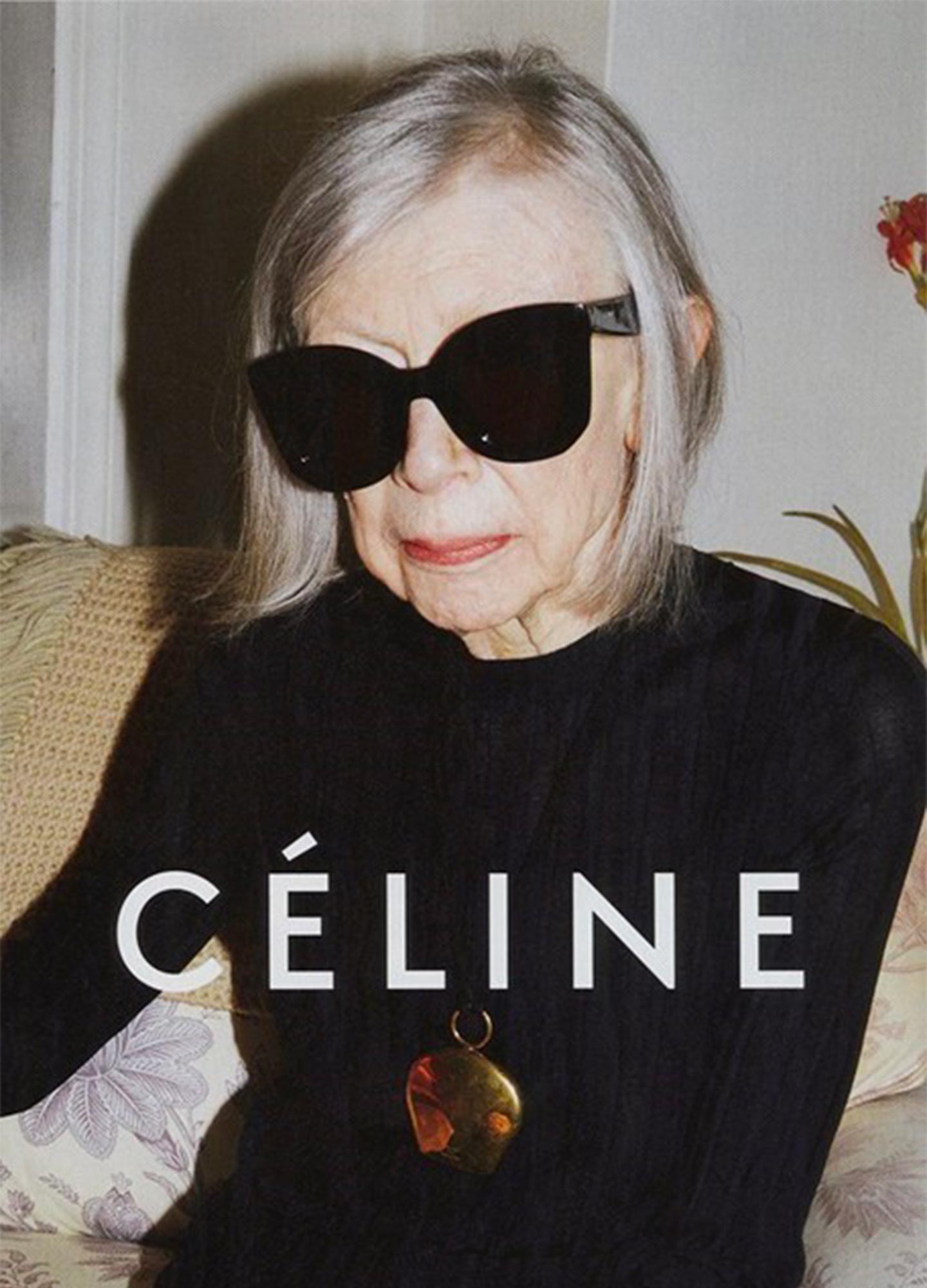 The viral Céline sunglasses worn by Joan Didion