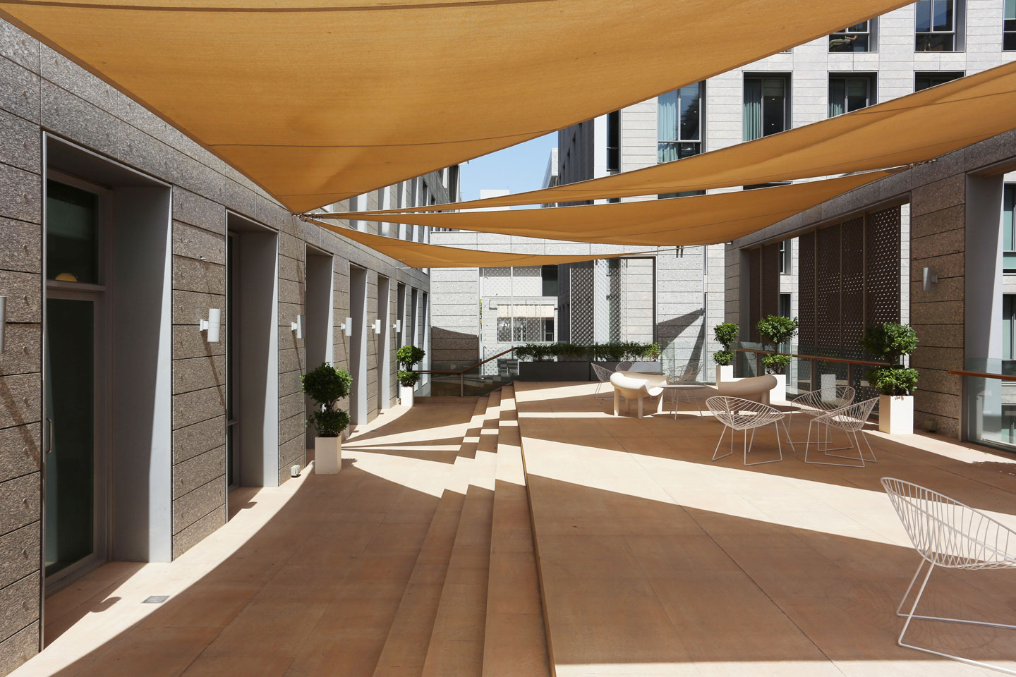 Istituto Marangoni Dubai's 249-square-metre terrace