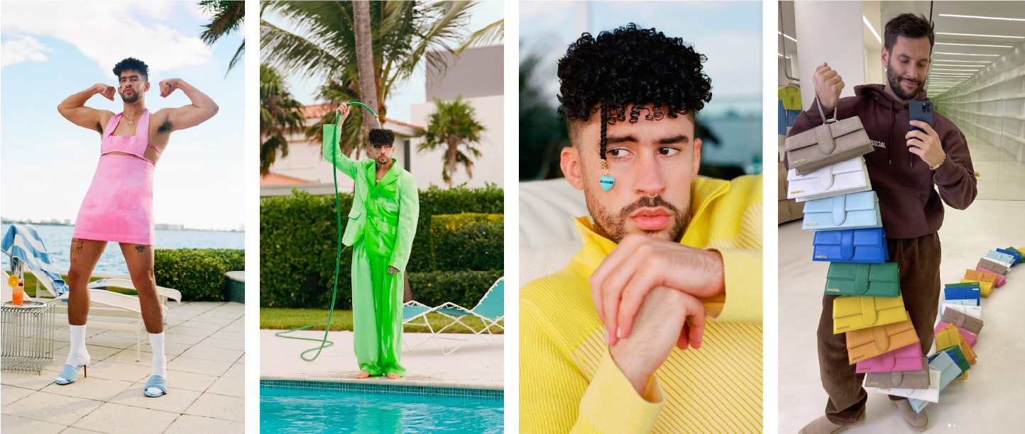 'Le Splash' collection featuring Bad Bunny / Jacquemus via Instagram