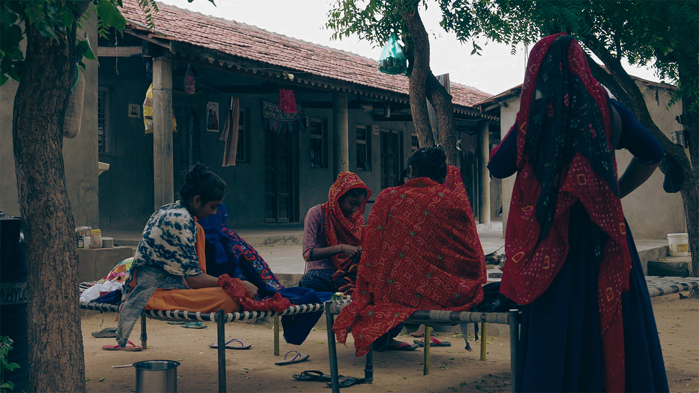 Women of the Rabari community 