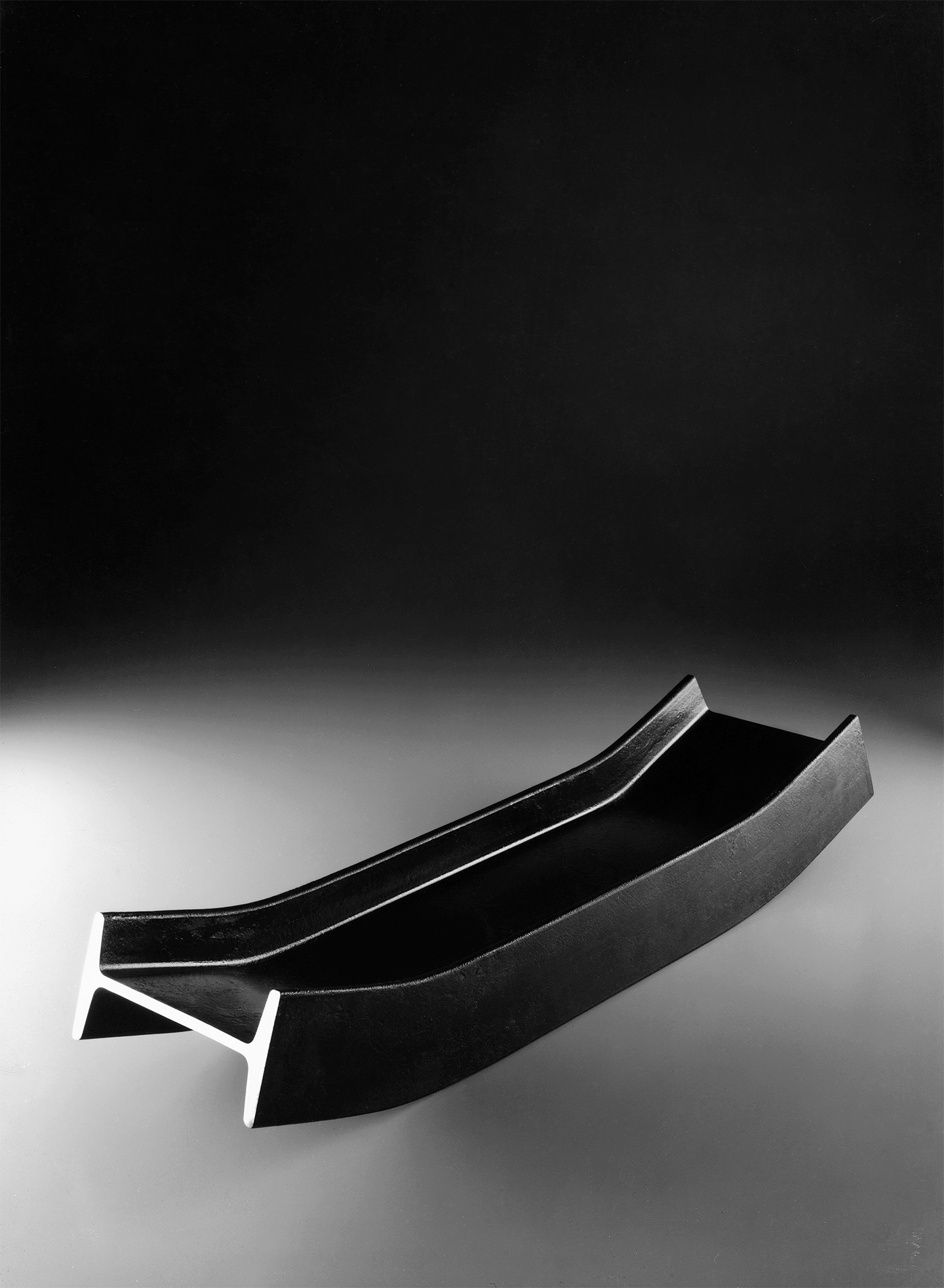 Iron Section bar containers. Putrella series, model A. 1958. Danese Milano. Photo Fabio e Sergio Grazzani. Courtesy of the Design Museum