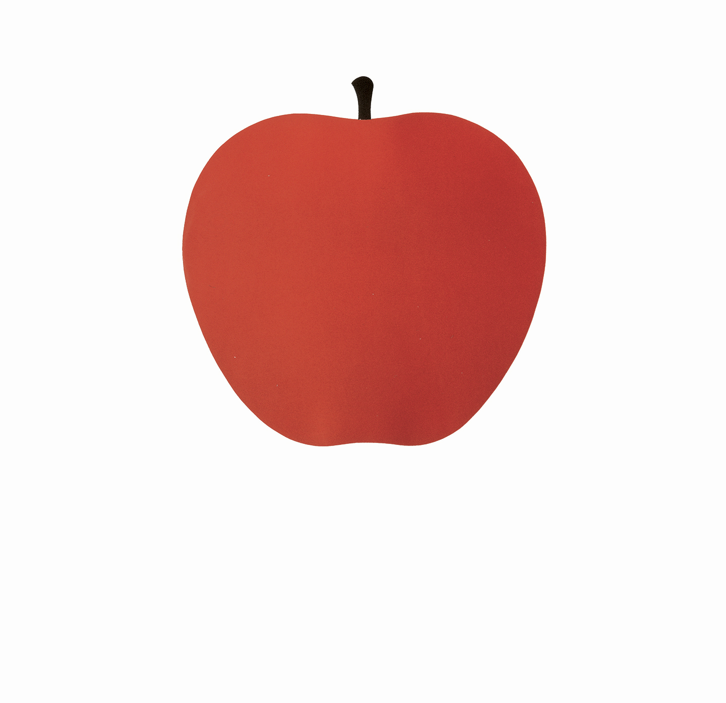The Nature Series. No. 1: La Mela (the apple) with Elio Mari. Photo Danese Milano. Courtesy of the Design Museum