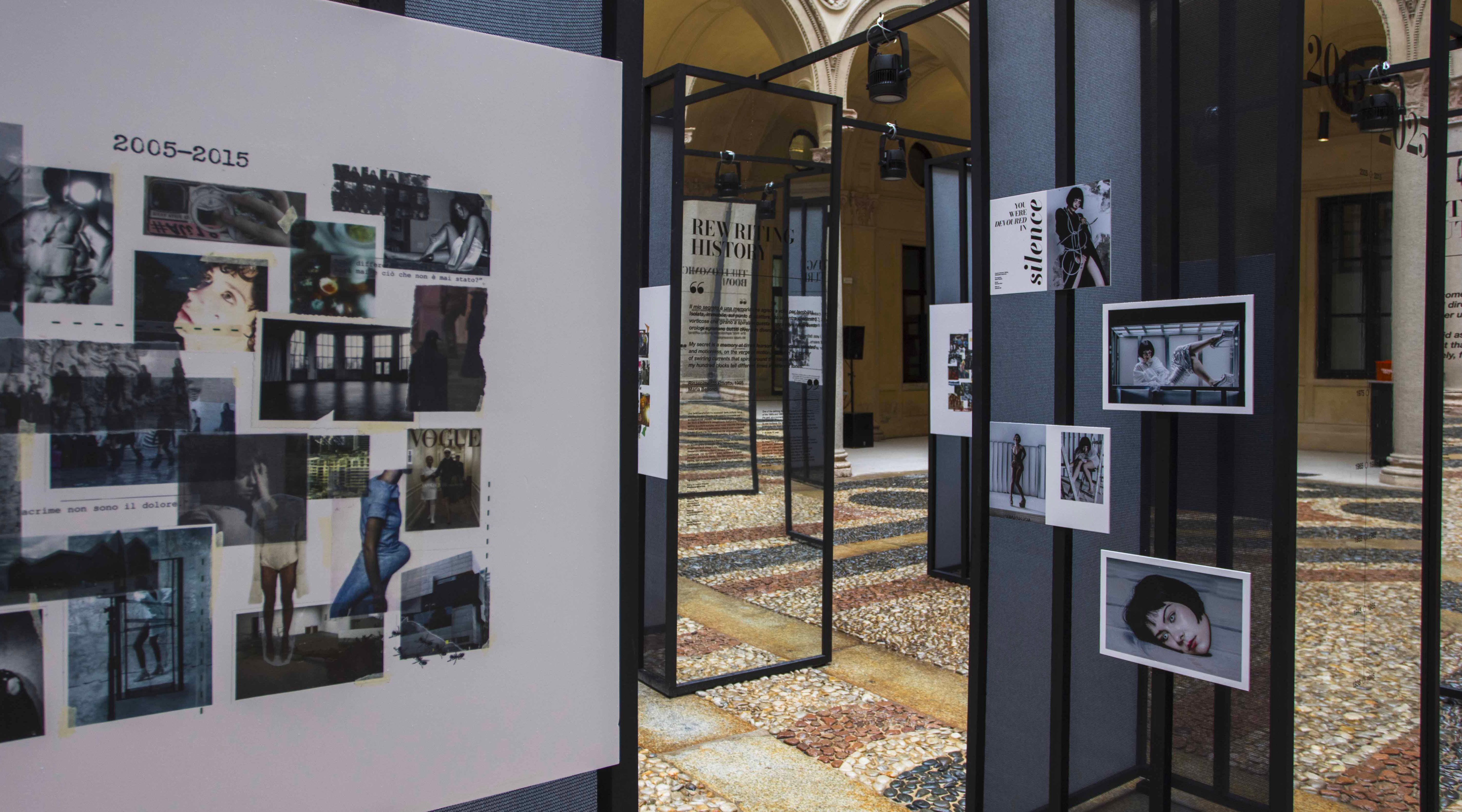 FUTURES ARCHIVE, an innovative exhibition showcasing ninety years of Italian fashion reimagined through the creativity of contemporary students, produced in collaboration with Vogue Italia.