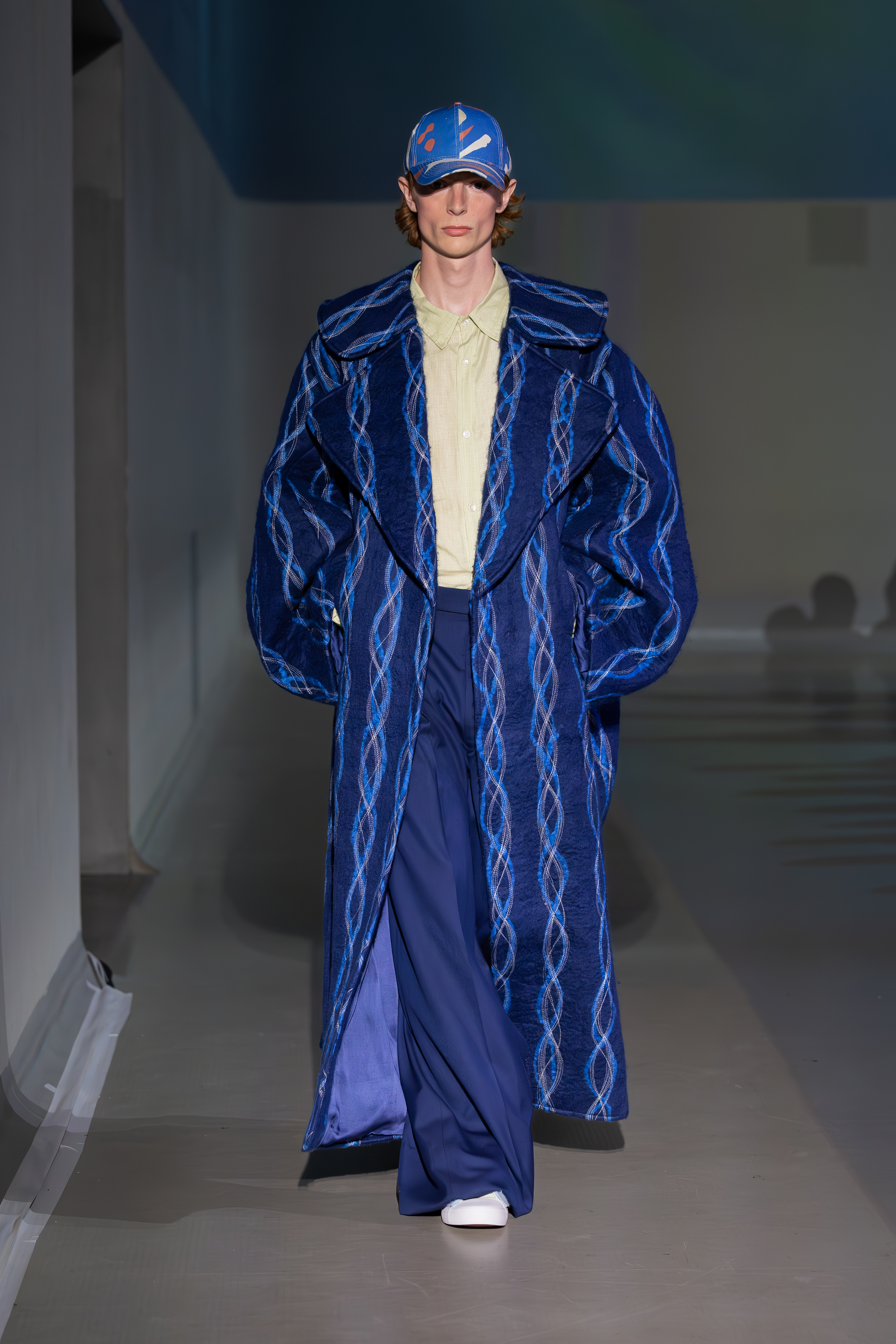Jayna Jain’s degree collection, Written by Nature, which was showcased at the London Graduate Fashion Show 2024.