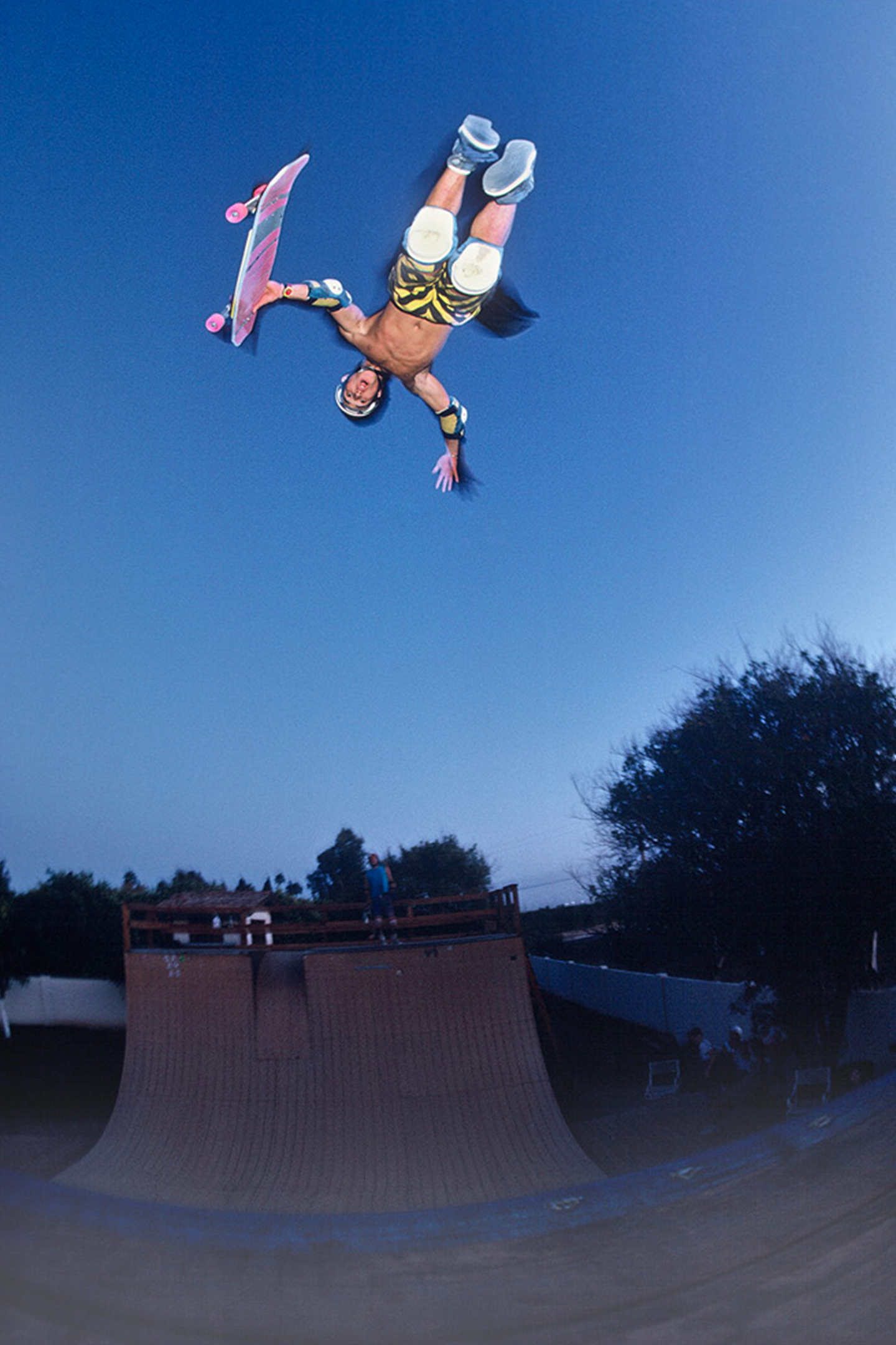 Christian Hosoi, Christ, Air, 1985. Photograph by Grant Brittain. Image Courtesy of The Design Museum