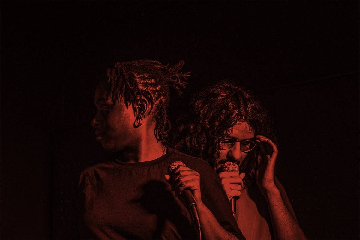 Ikran and Taneka, part of the Co-Lab cohort in the Young Creatives Programme. Photo by Oliver McKanzie for Folios, Moleskine Foundation