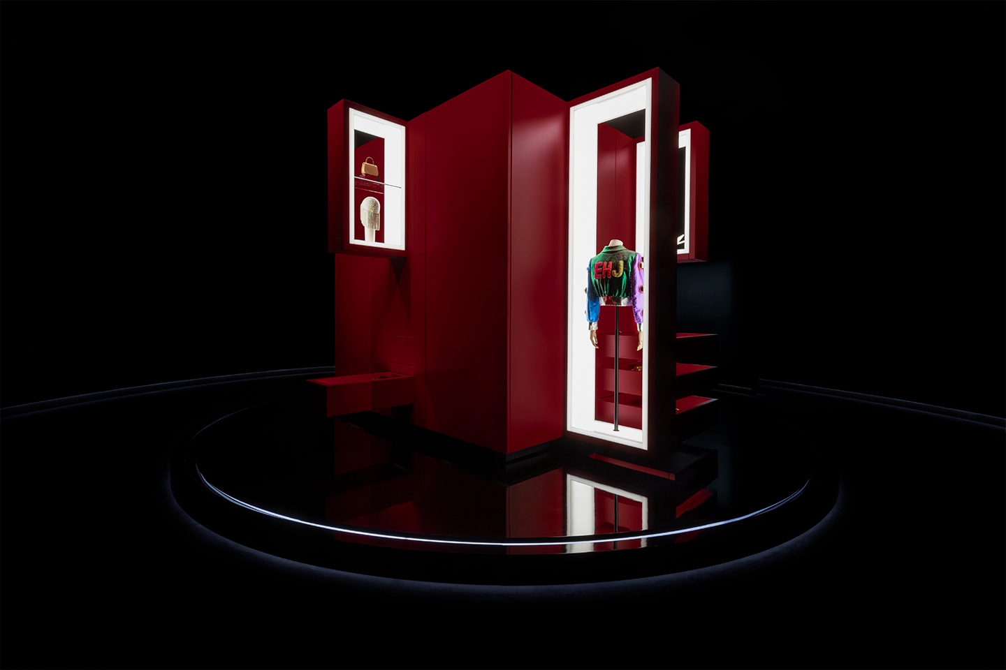 The ‘Cabinet of Wonders’ world at the Gucci Cosmos exhibition in London. Courtesy of Gucci