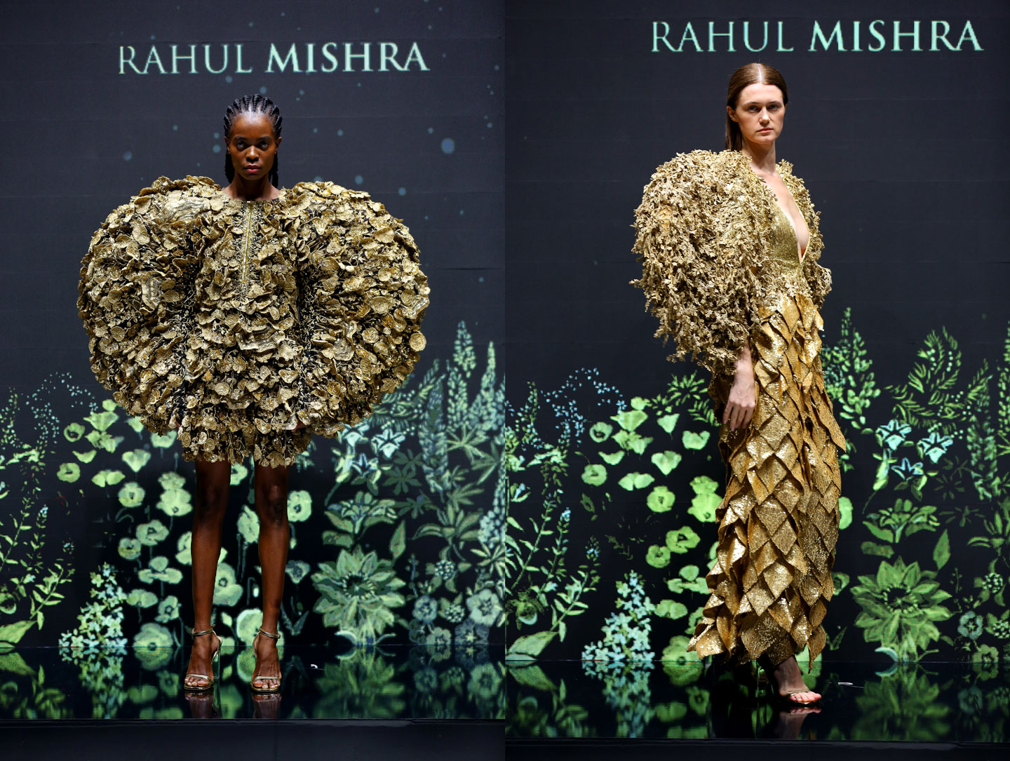 The Grand Finale of the Istituto Marangoni's Talents Show in Dubai by Rahul Mishra