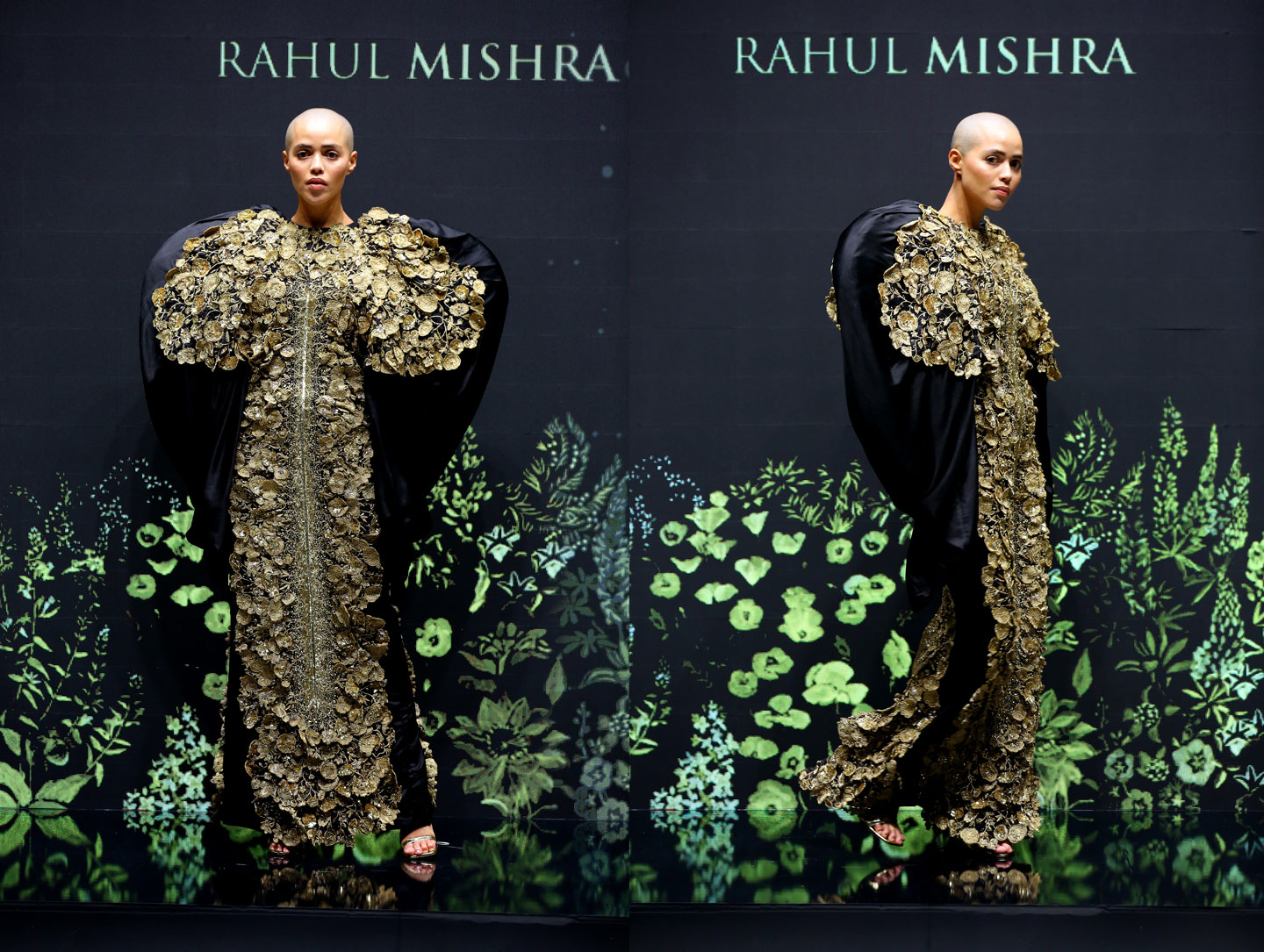 The Grand Finale of the Istituto Marangoni's Talents Show in Dubai by Rahul Mishra