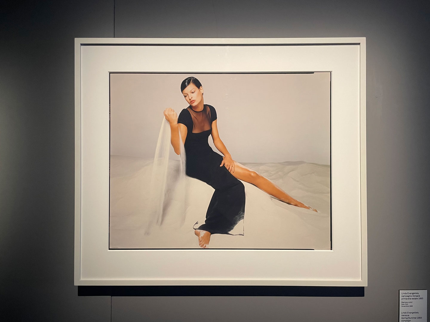 Richard Avedon, "Linda Evangelista, Versace spring-summer 1993 campaign, New York," November 1992