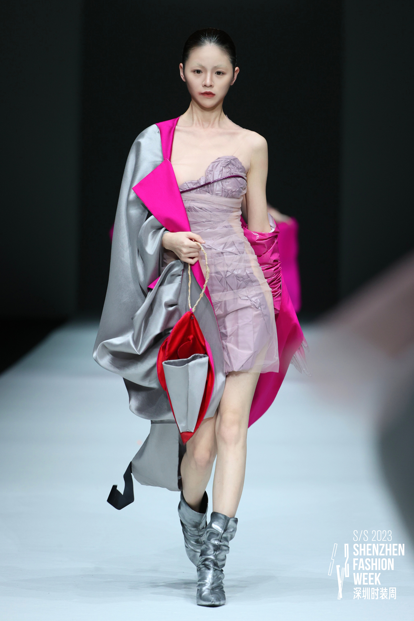 Fashion Design graduate Jiayi Feng's creations shown at Istituto Marangoni Shenzhen's Awake fashion show