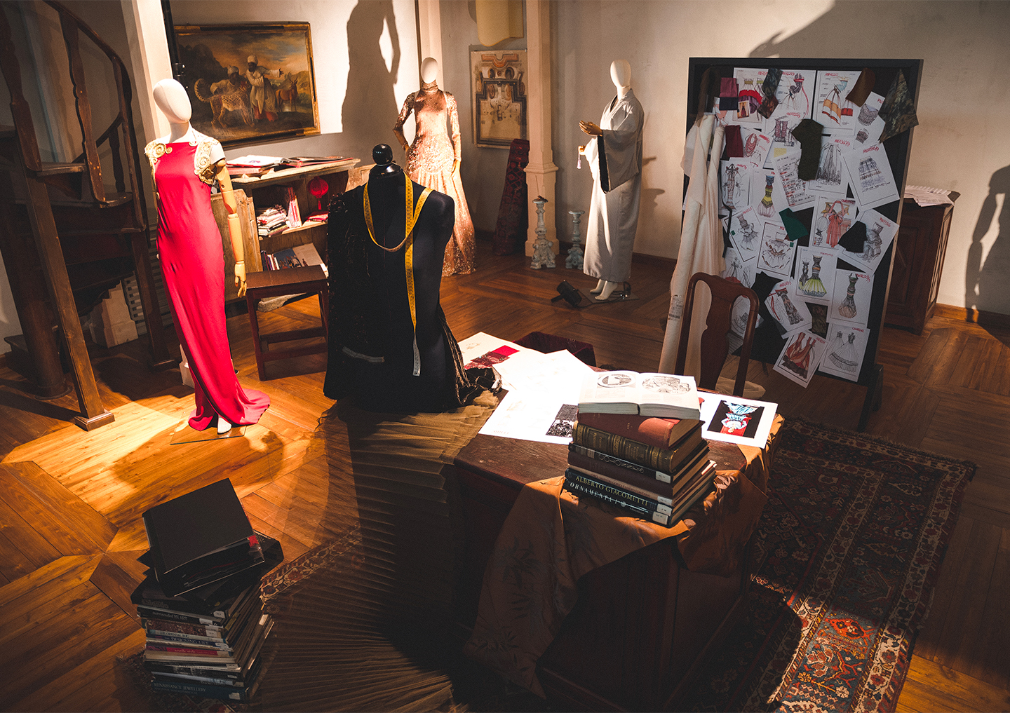 “The Alchemist of Fashion: Unveiling the Formula of Gianfranco Ferré,” an exhibition curated by Istituto Marangoni Firenze Master's students in collaboration with WP 