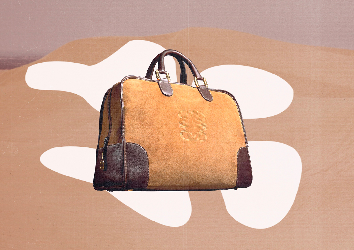 Loewe's Amazona bag, launched in 1975 and celebrated for its fine leather 