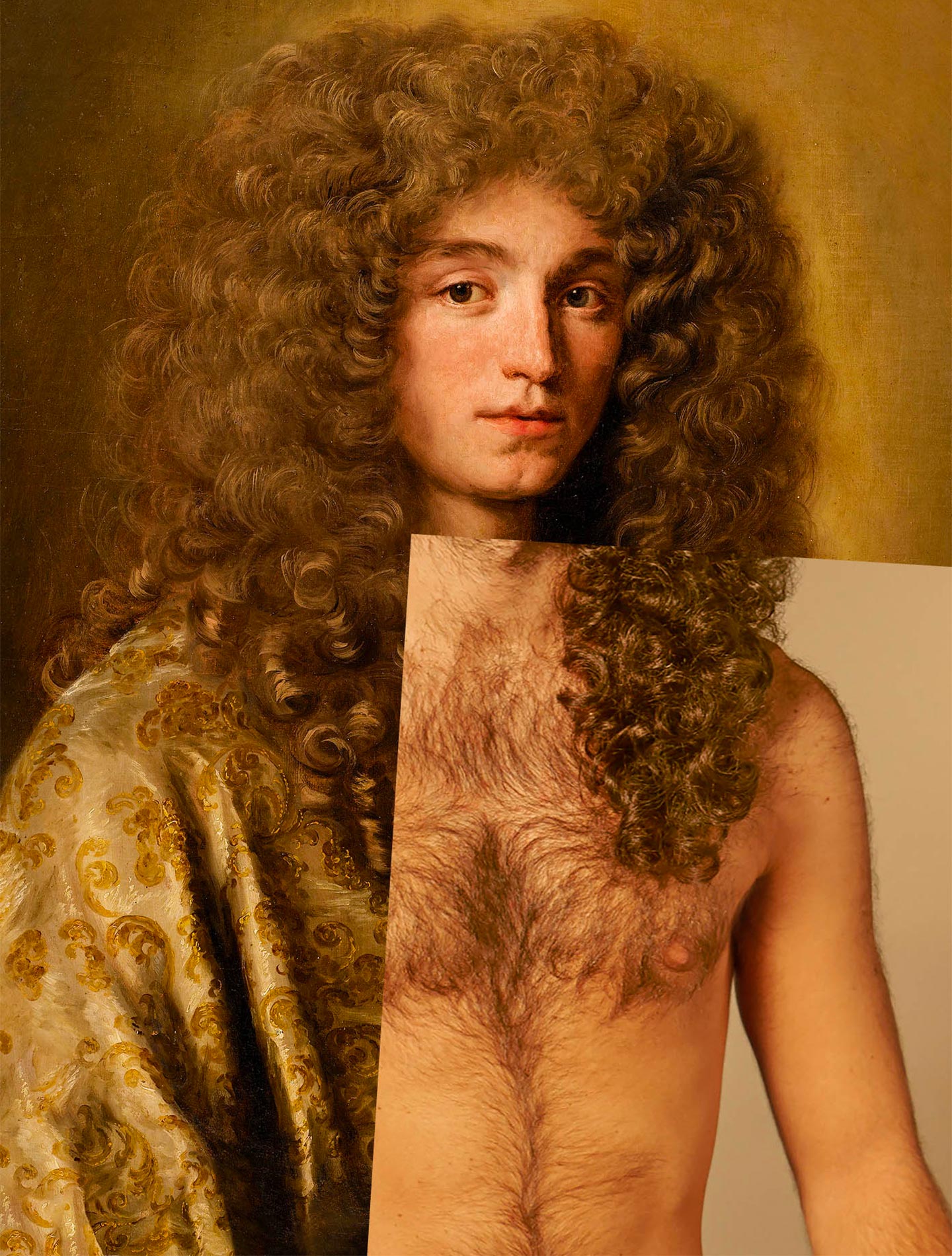 © Aurélien Farina | Jacob Ferdinand Voet — Portrait of a Man (before 1689), France | © Sotheby’s Art Digital Studio | model image © Virgile Biechy