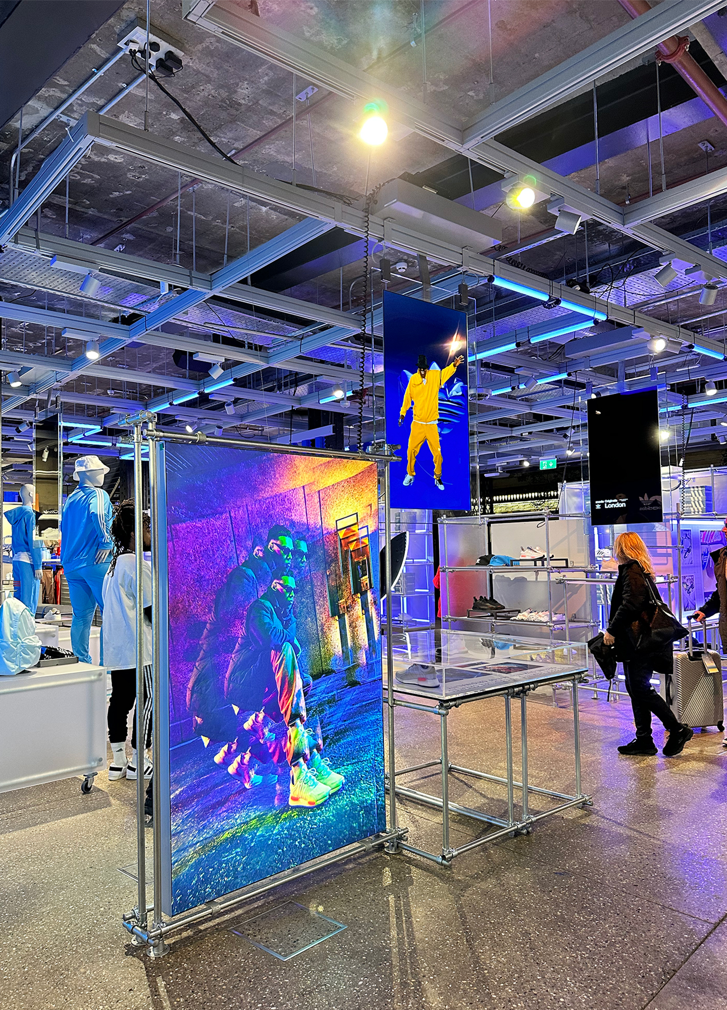 Inside the new Adidas LDN store offering the brand’s most digitally advanced retail experience © Courtesy of the authors