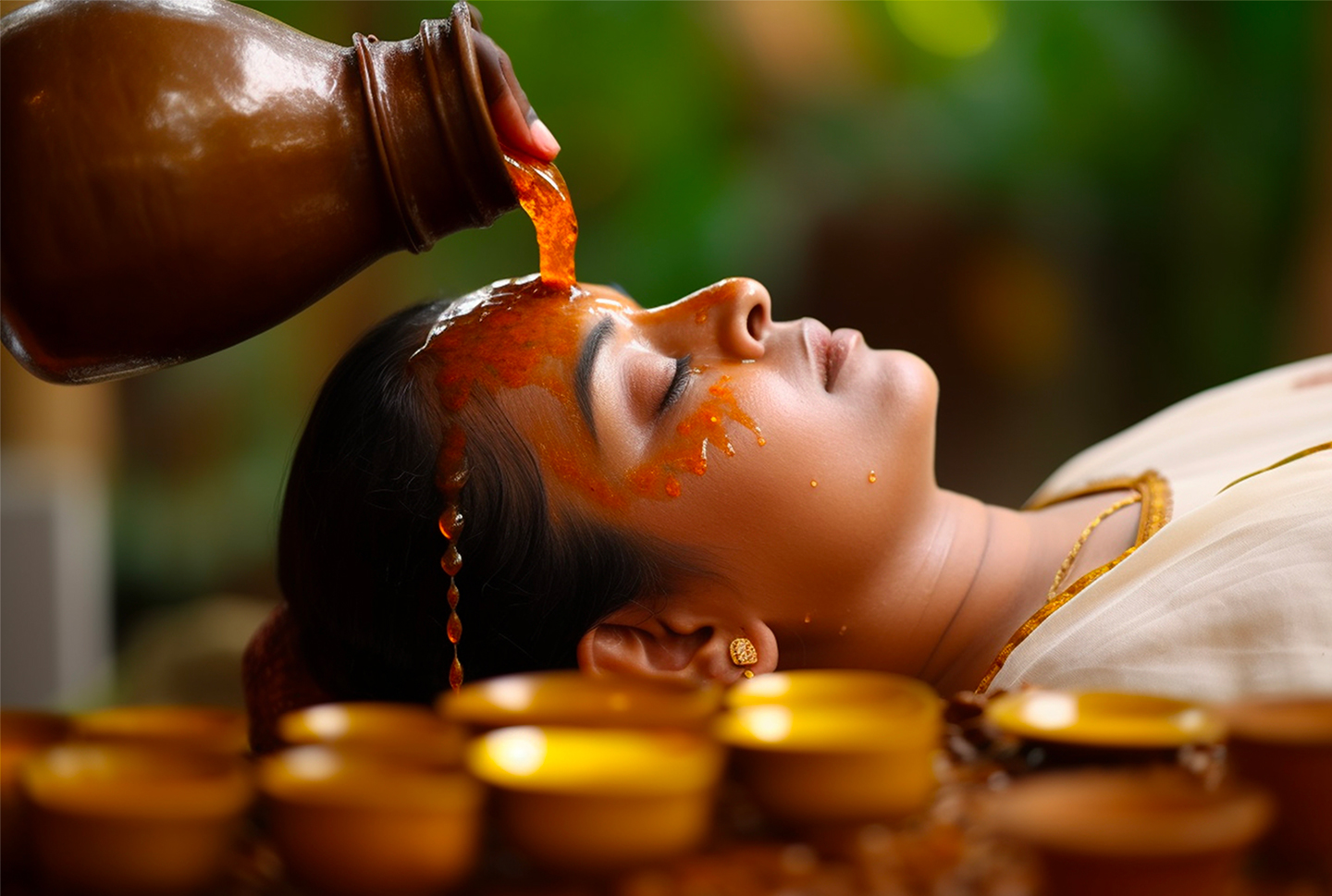 A person can regain balance with the help of Ayurvedic treatments.