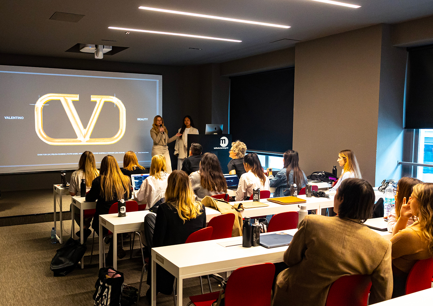 The main challenge for the students was to come up with projects to bring a historic, heritage-rich brand like Valentino to a fast-growing Asian market