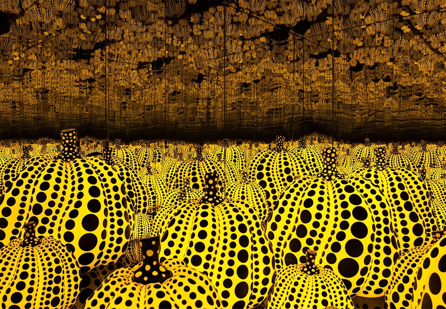 Yayoi Kusama's All the Eternal Love I Have for the Pumpkins, 2016