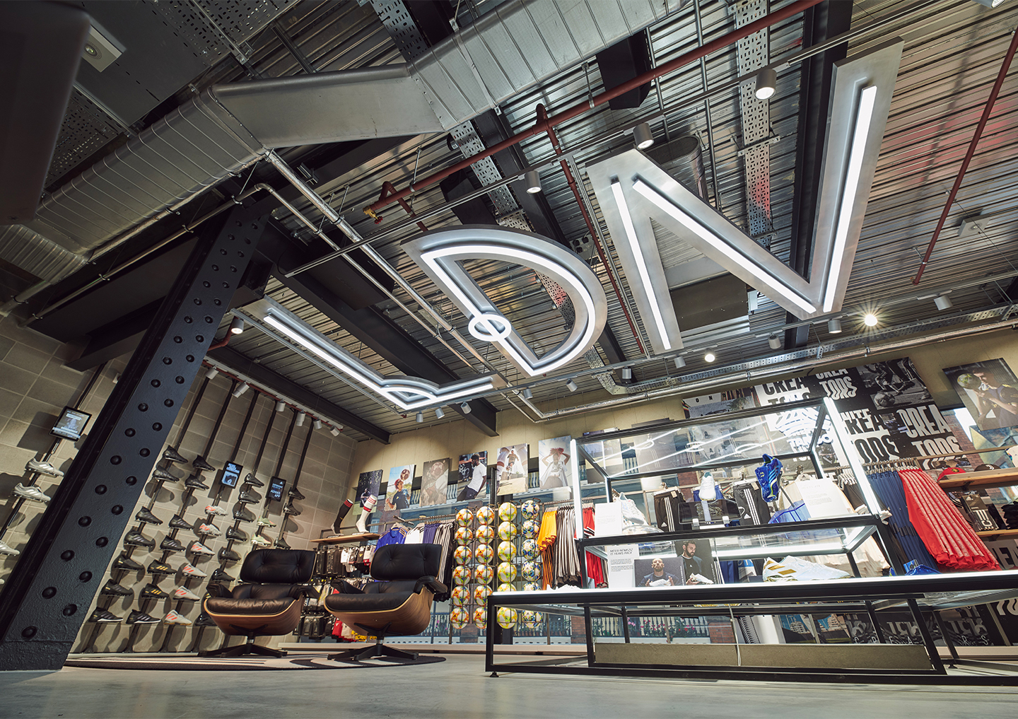 Adidas re-imagined the retail experience with its new Oxford Street flagship store in London © Adidas