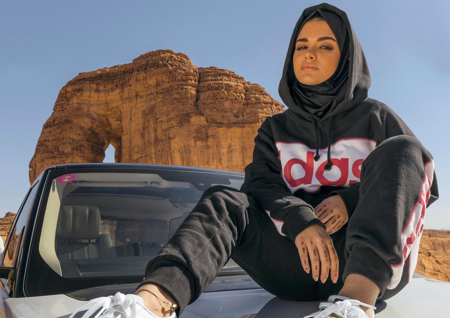 Adidas Originals shot its “Change is a Team Sport” campaign in Saudi Arabia