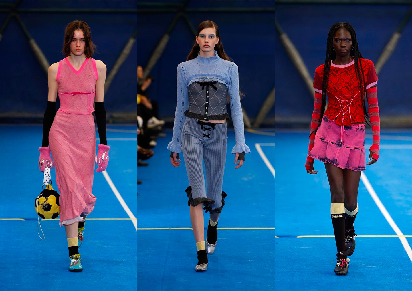 Looks from the FW23 Cormio show by Jezabelle Cormio