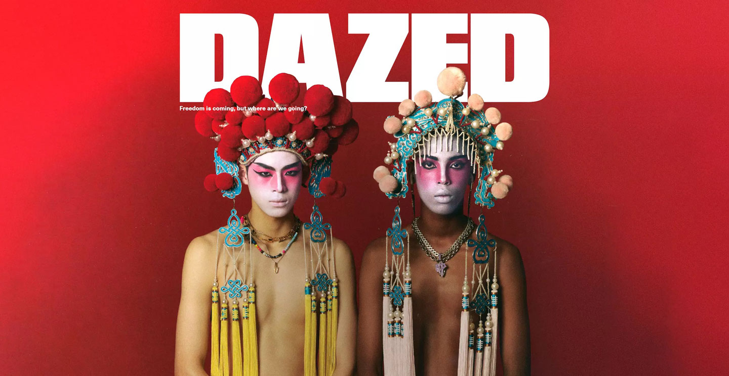 Dazed Cover “Cultural Coexistence” Photographed by Leslie Zhang Styled by Ibrahim Kamara