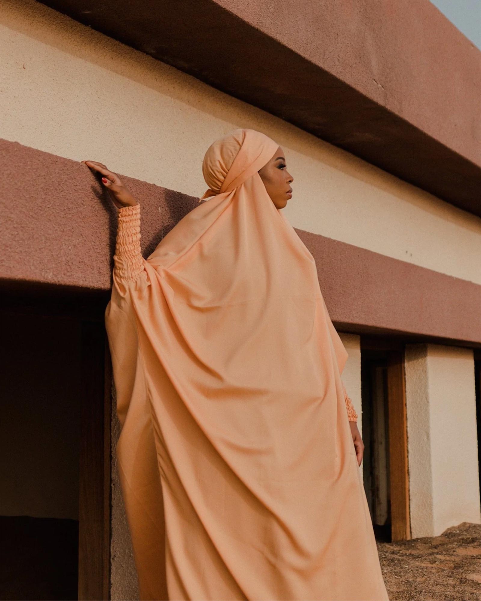 A creation by Nofa Deen, among the protagonists of the last Modest Fashion Week