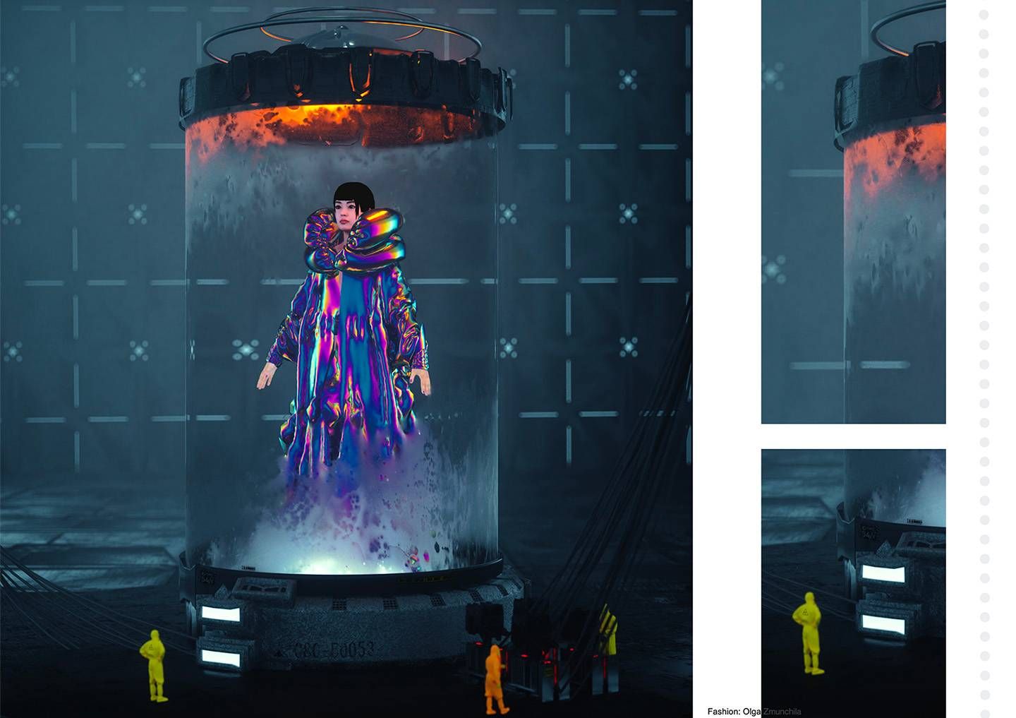 Utopia editorial by Natalia Shibaeva describes a digitalisation journey and how CGI (computer-generated imagery) can be used in fashion shoots