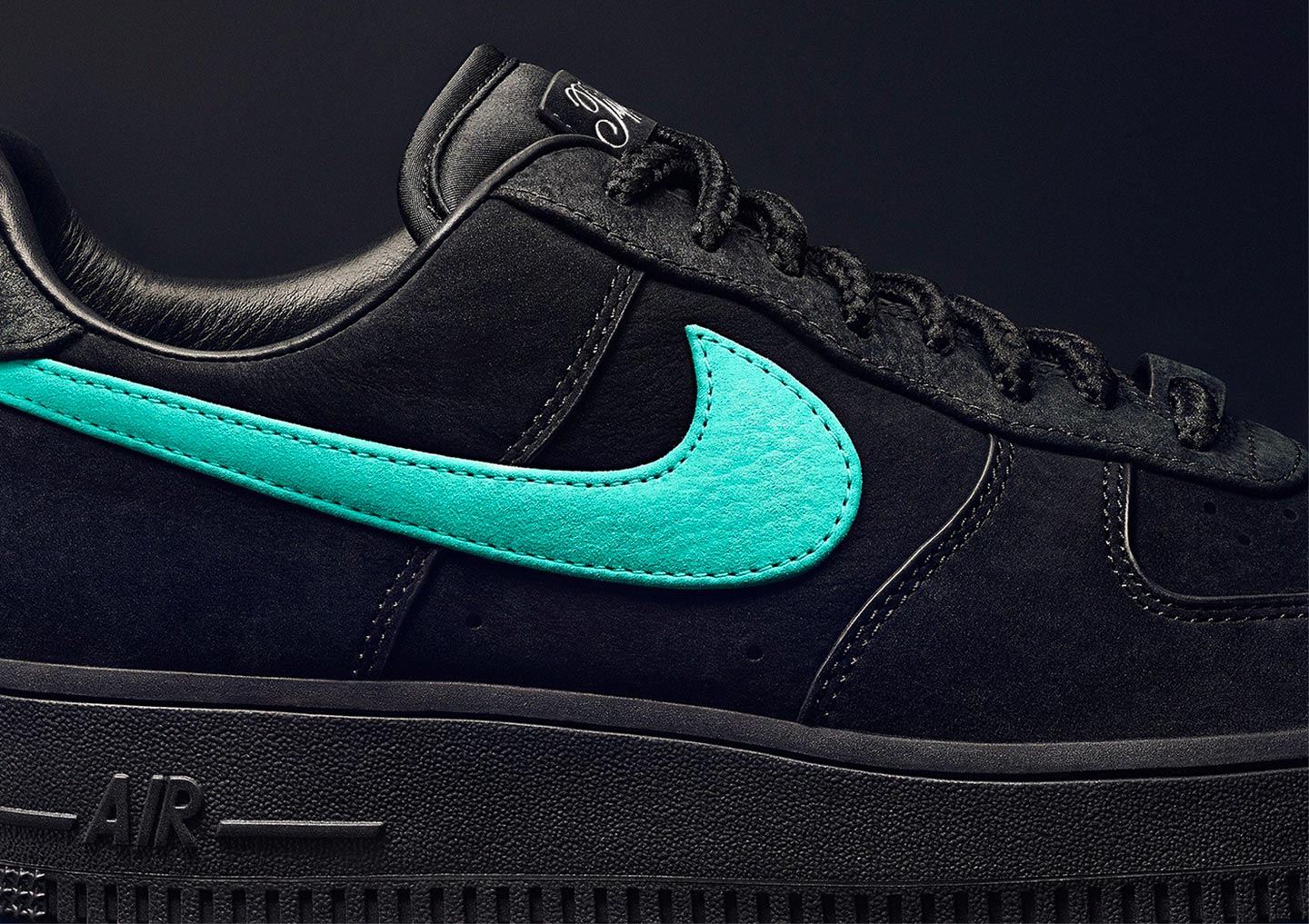 Called "A Legendary Pair", this collaboration between Tiffany & Co. and Nike marks "two iconic American brands coming together in a display of heritage and craftsmanship", reports Tiffany's website