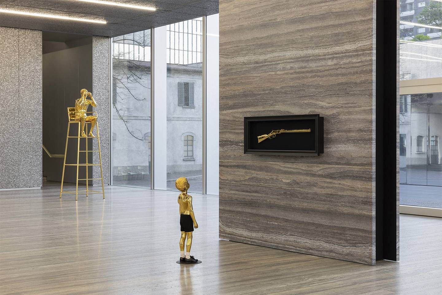 Elmgreen & Dragset’s “Useless Bodies?” exhibition at Fondazione Prada