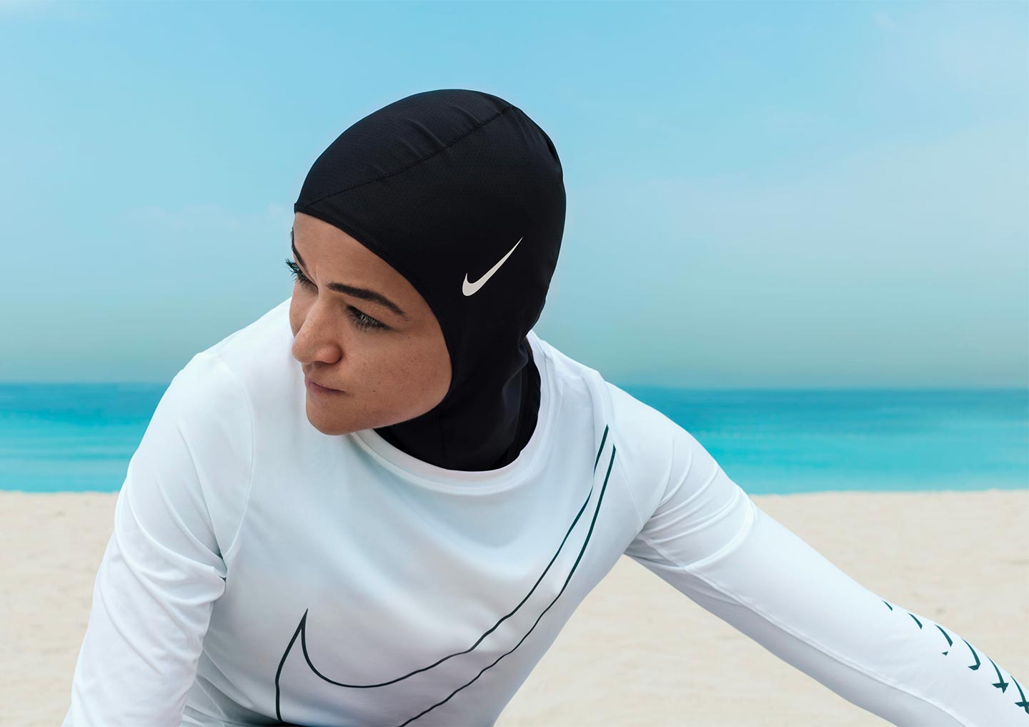 The Nike Pro Women's Hijab was launched in December 2017 and targets Muslim female athletes.