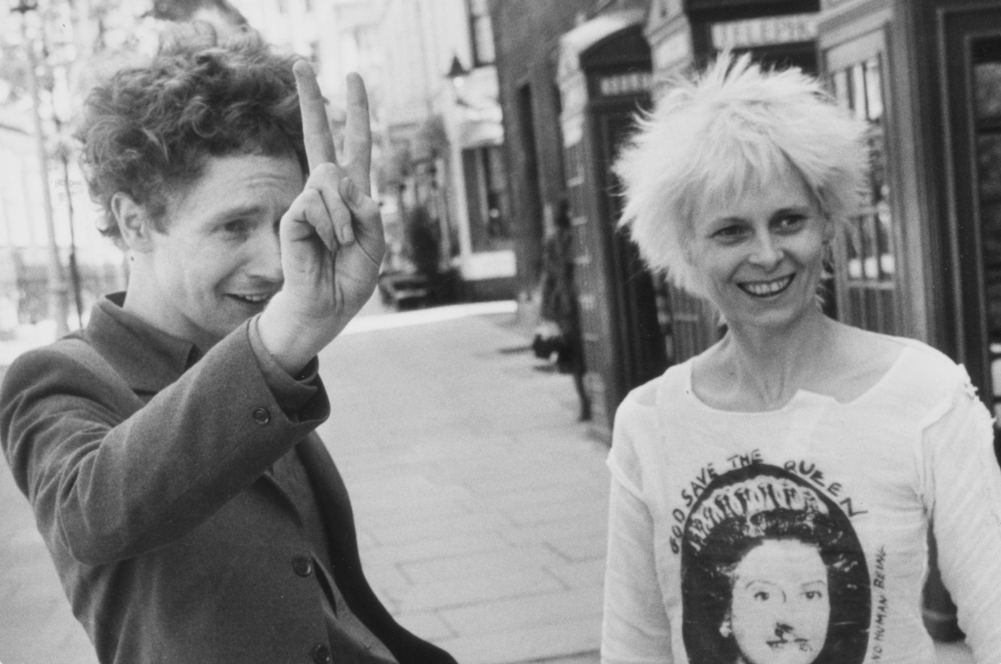 Malcolm McLaren and Vivienne Westwood