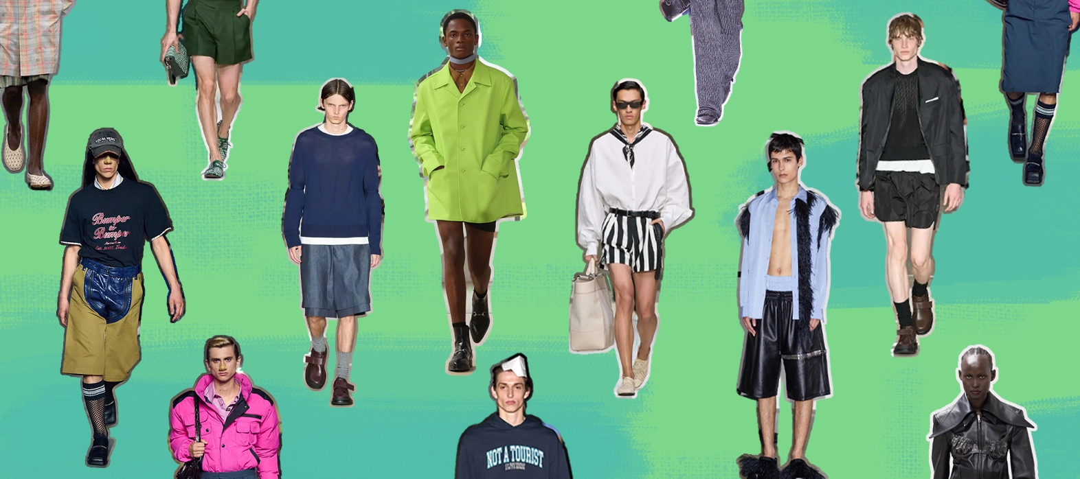 maze35 Nautical bermudas vs. acid green coats  The hottest men���s SS25 trends from Milan th