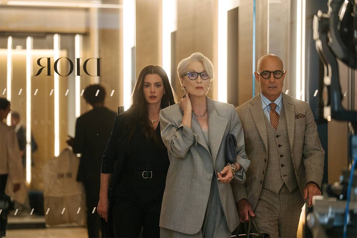 First still from The Devil Wears Prada 2. Courtesy of the press office