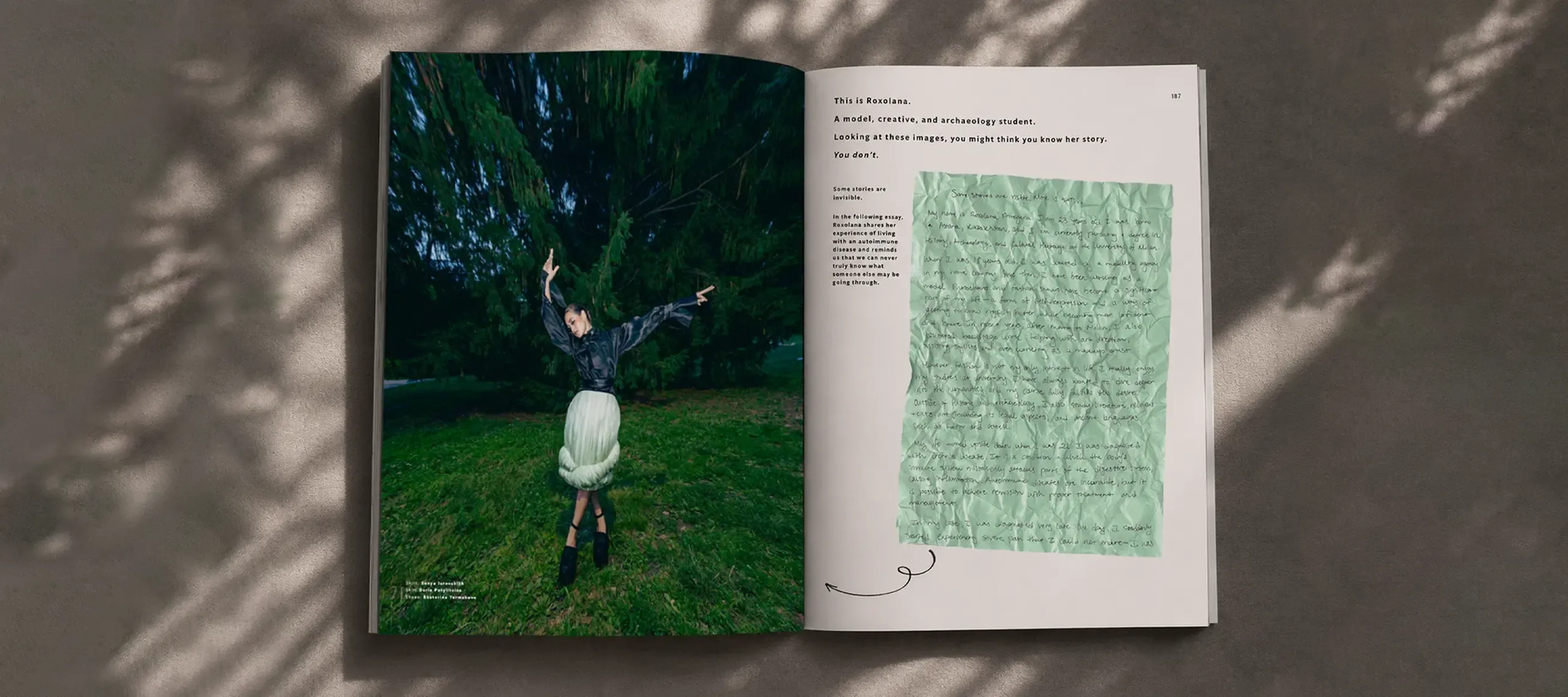 image Inside MAURI: The new independent fashion magazine created by disabled and neurodivergent creatives
