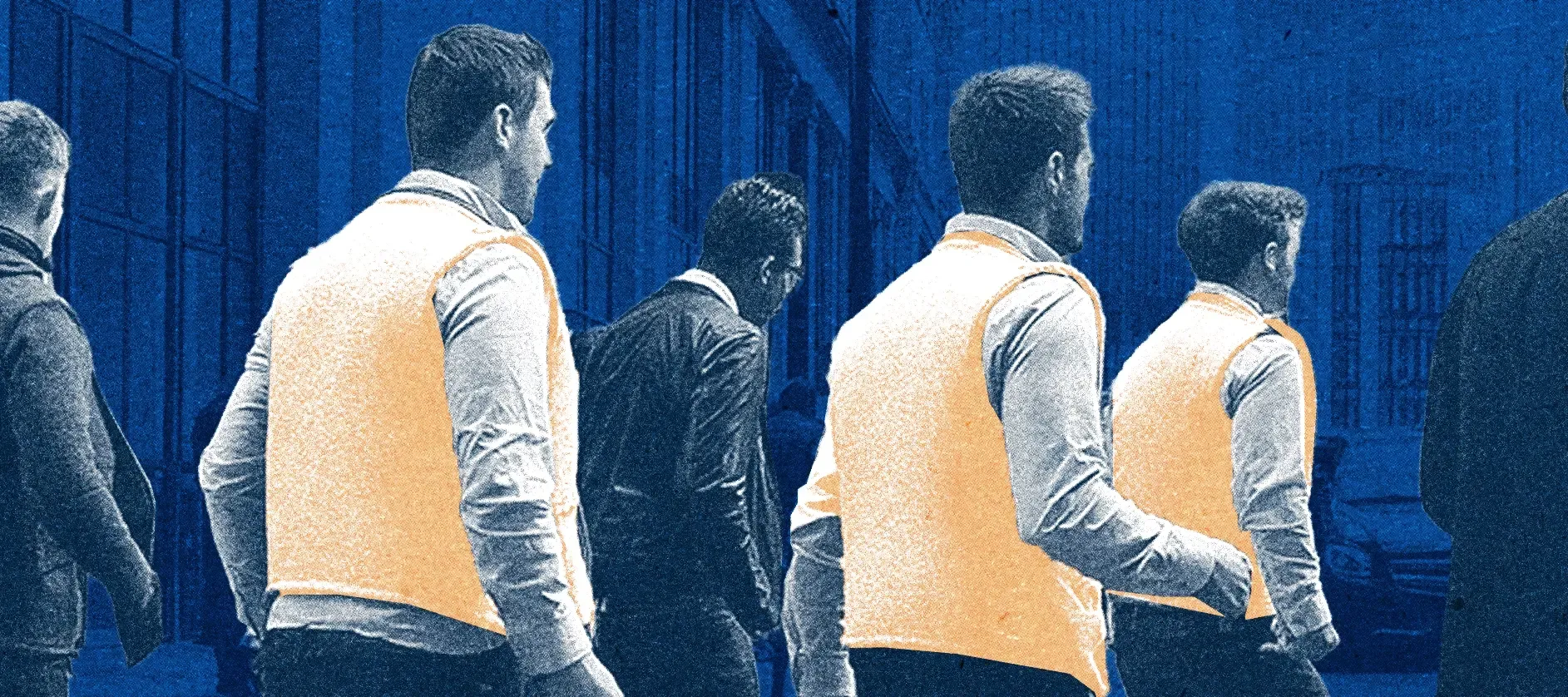 maze35 wall street bankers patagonia vest midtown uniform th