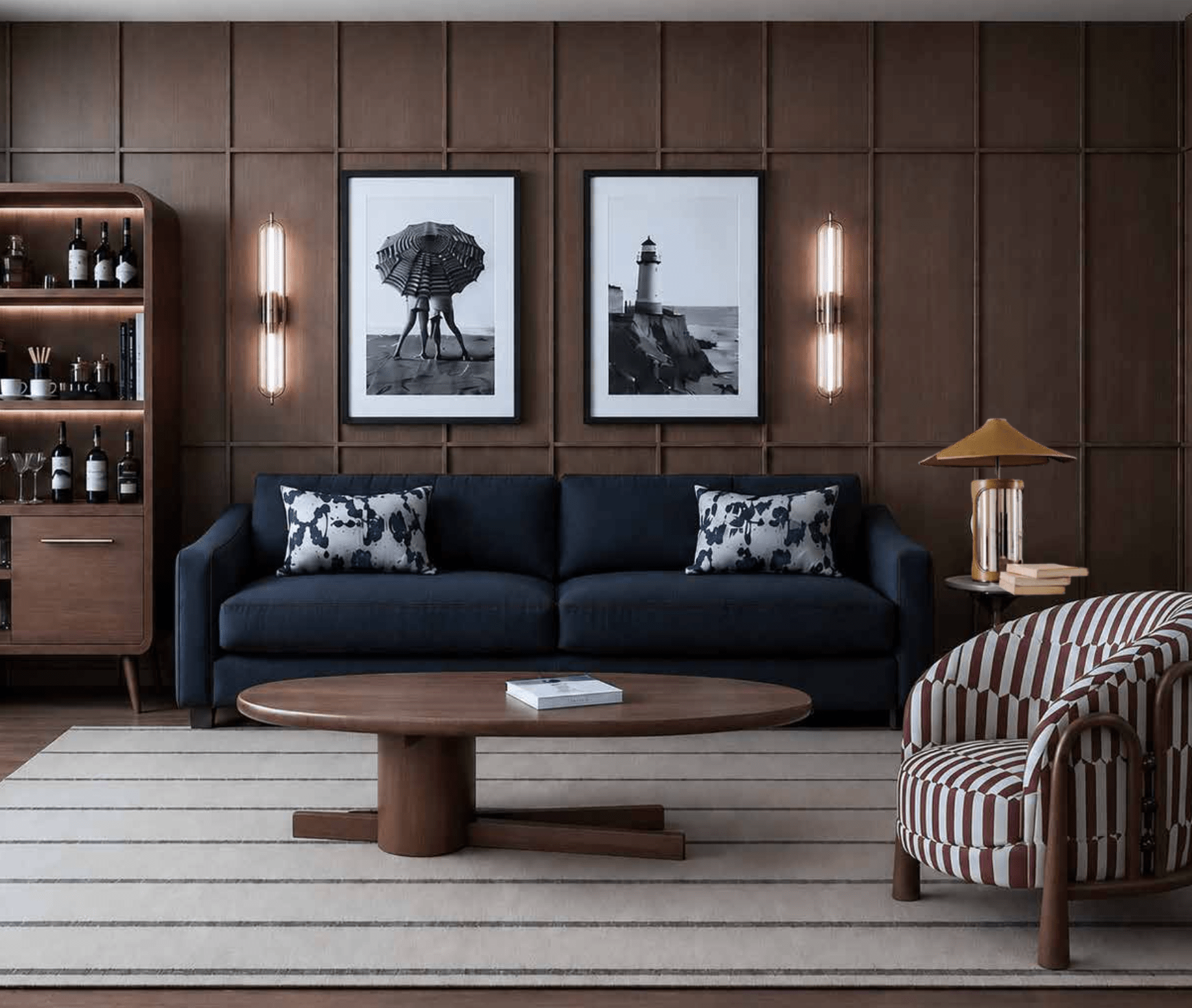 Illuminated Memory, a contemporary hotel interior design concept for Cures Marines Hotel & Spa in Trouville-sur-Mer, Normandy, is designed by emerging designers Christina Kontopoulou, Agostina Dalle Palle and Nicholas Kambanis. The project reinterprets the hotel’s Belle Époque heritage through quiet luxury, natural materials, atmospheric lighting and contemporary wellness design.