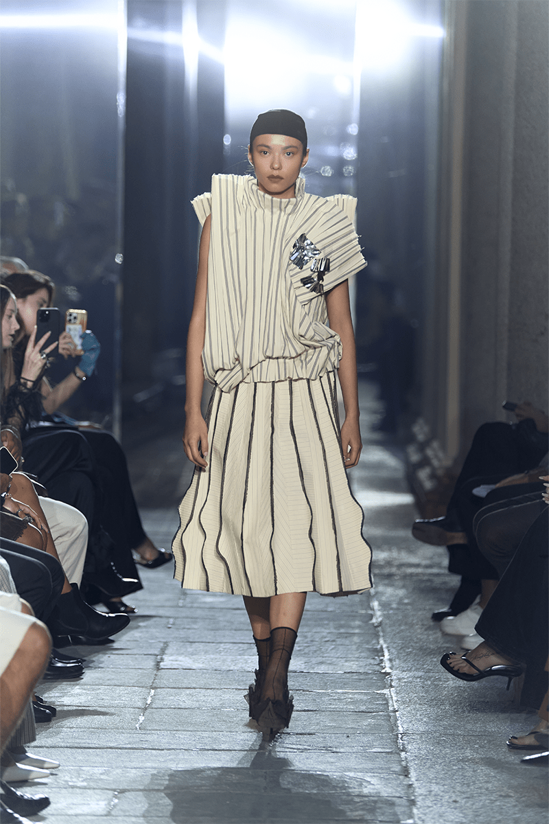 maze35 dysflexion fashion show review emerging designers sara madella
